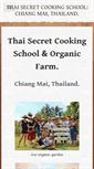 Mobile Screenshot of chiang-mai-cooking-school.com